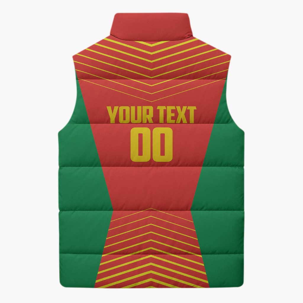 Madagascar Basketball Custom Sleeveless Puffer Jacket Come On Angel Manzano - Wonder Print Shop