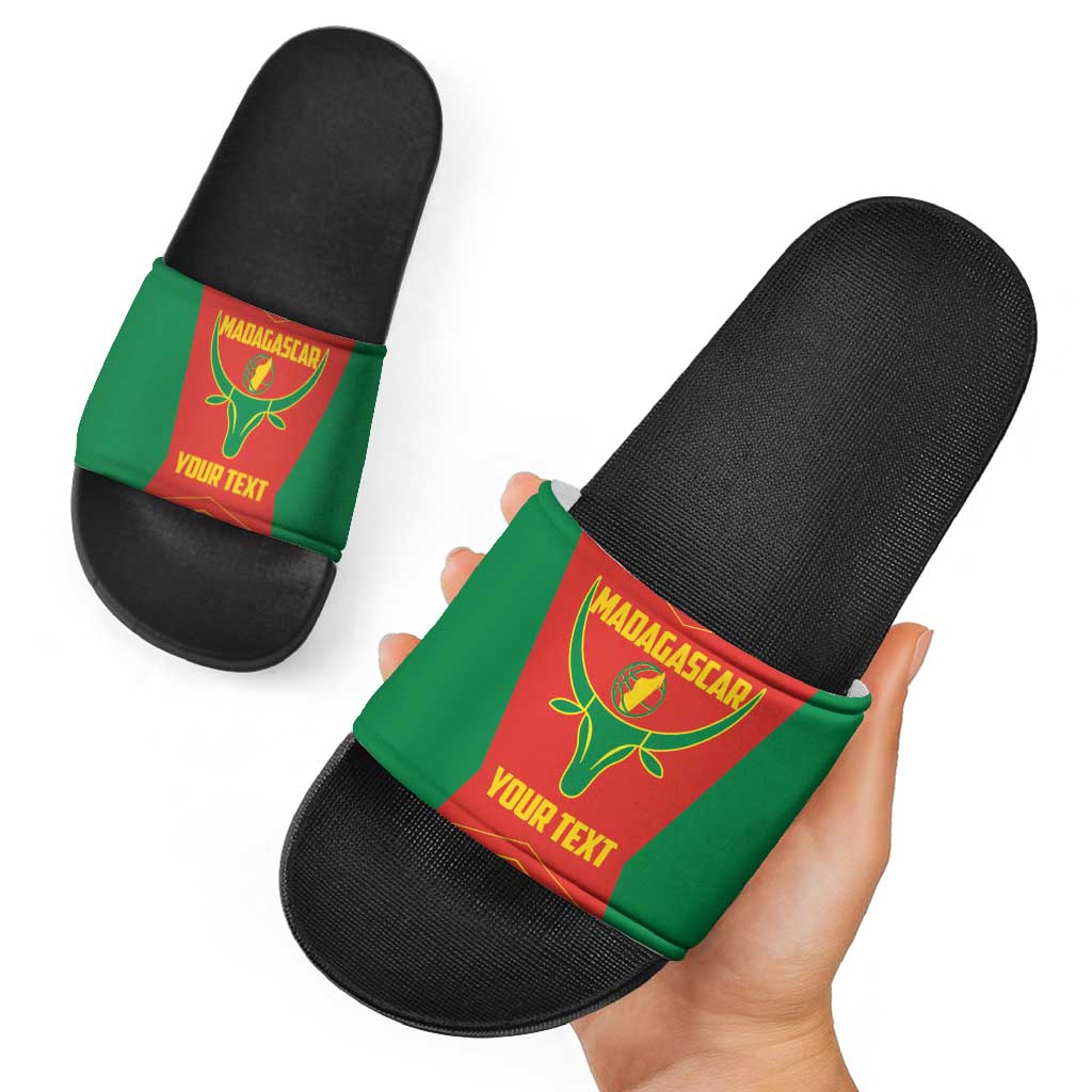 Madagascar Basketball Custom Slide Sandals Come On Angel Manzano - Wonder Print Shop
