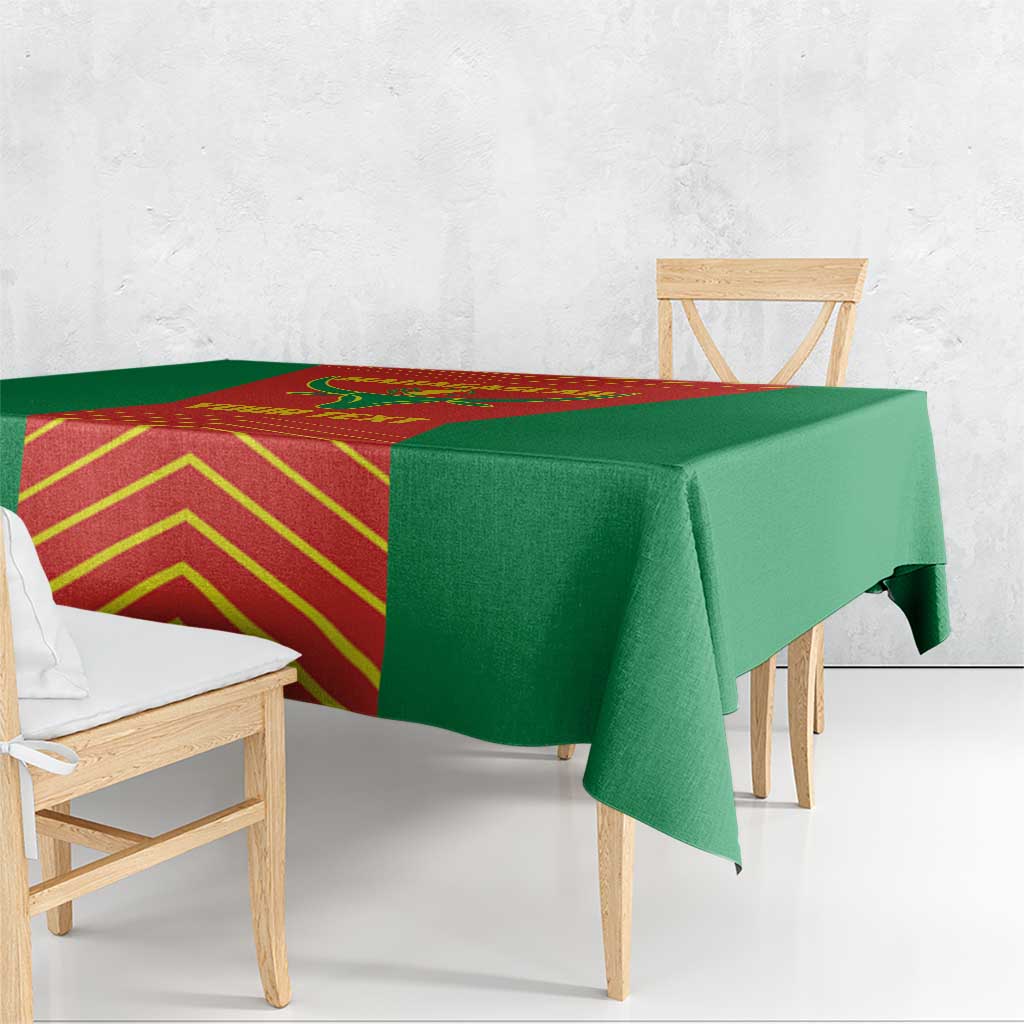Madagascar Basketball Custom Tablecloth Come On Angel Manzano - Wonder Print Shop