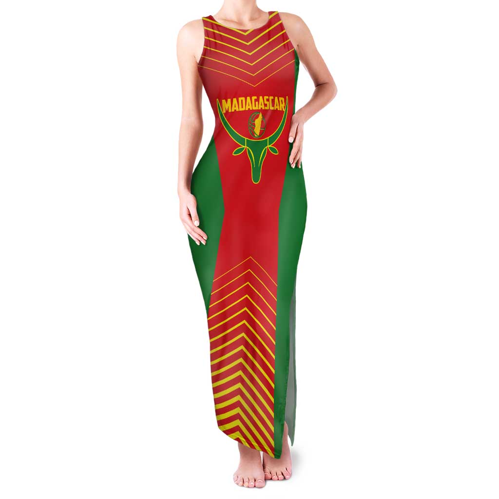 Madagascar Basketball Custom Tank Maxi Dress Come On Angel Manzano - Wonder Print Shop