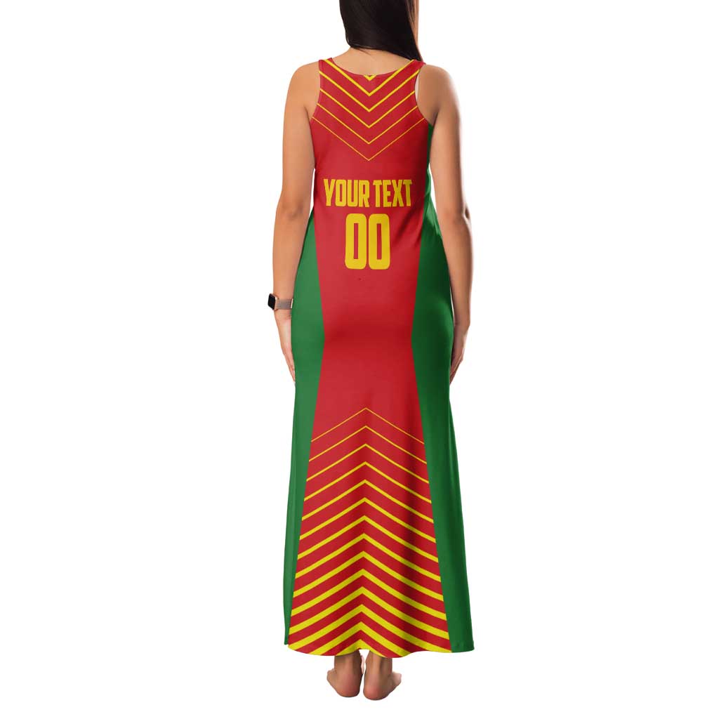 Madagascar Basketball Custom Tank Maxi Dress Come On Angel Manzano - Wonder Print Shop