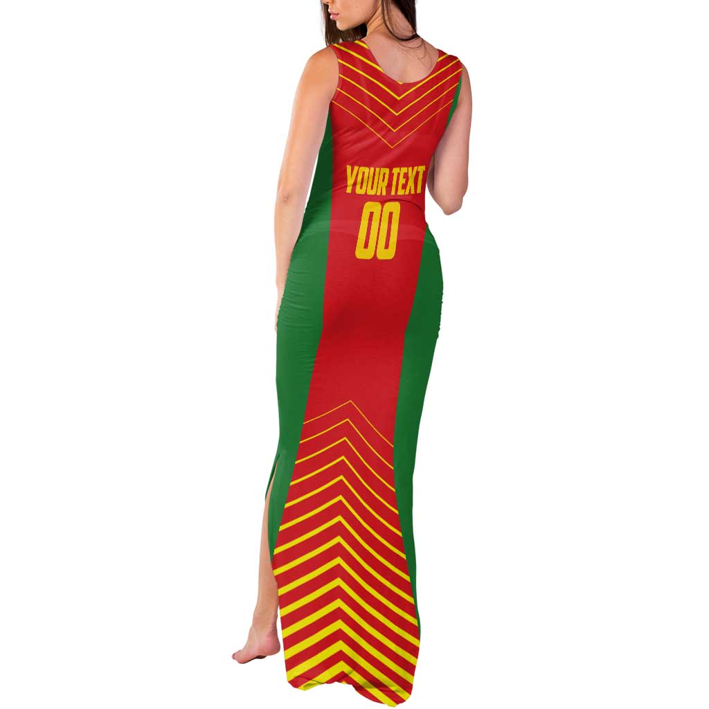 Madagascar Basketball Custom Tank Maxi Dress Come On Angel Manzano - Wonder Print Shop