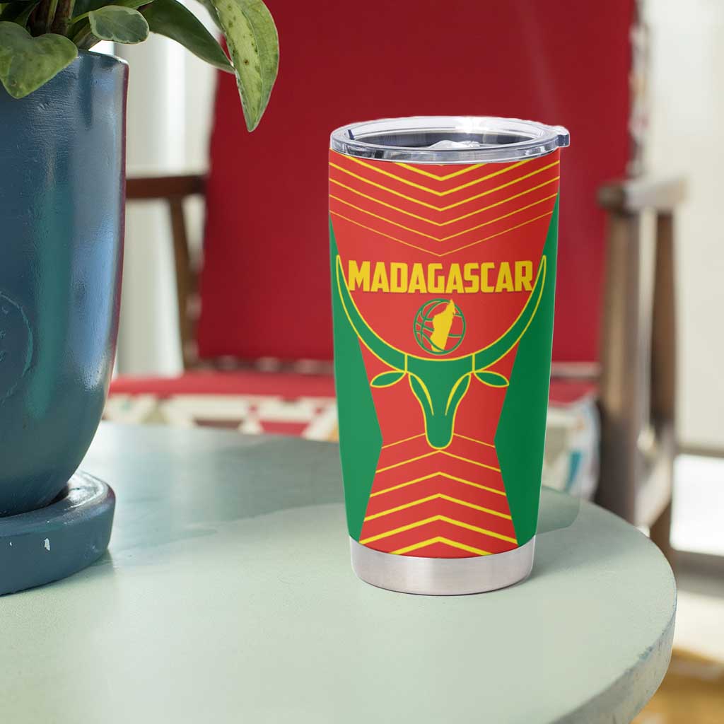 Madagascar Basketball Custom Tumbler Cup Come On Angel Manzano - Wonder Print Shop