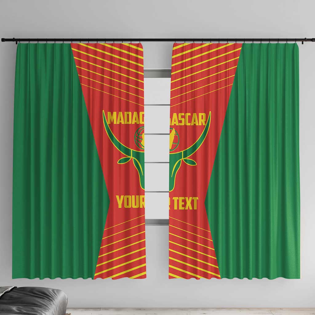Madagascar Basketball Custom Window Curtain Come On Angel Manzano - Wonder Print Shop
