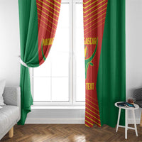 Madagascar Basketball Custom Window Curtain Come On Angel Manzano - Wonder Print Shop