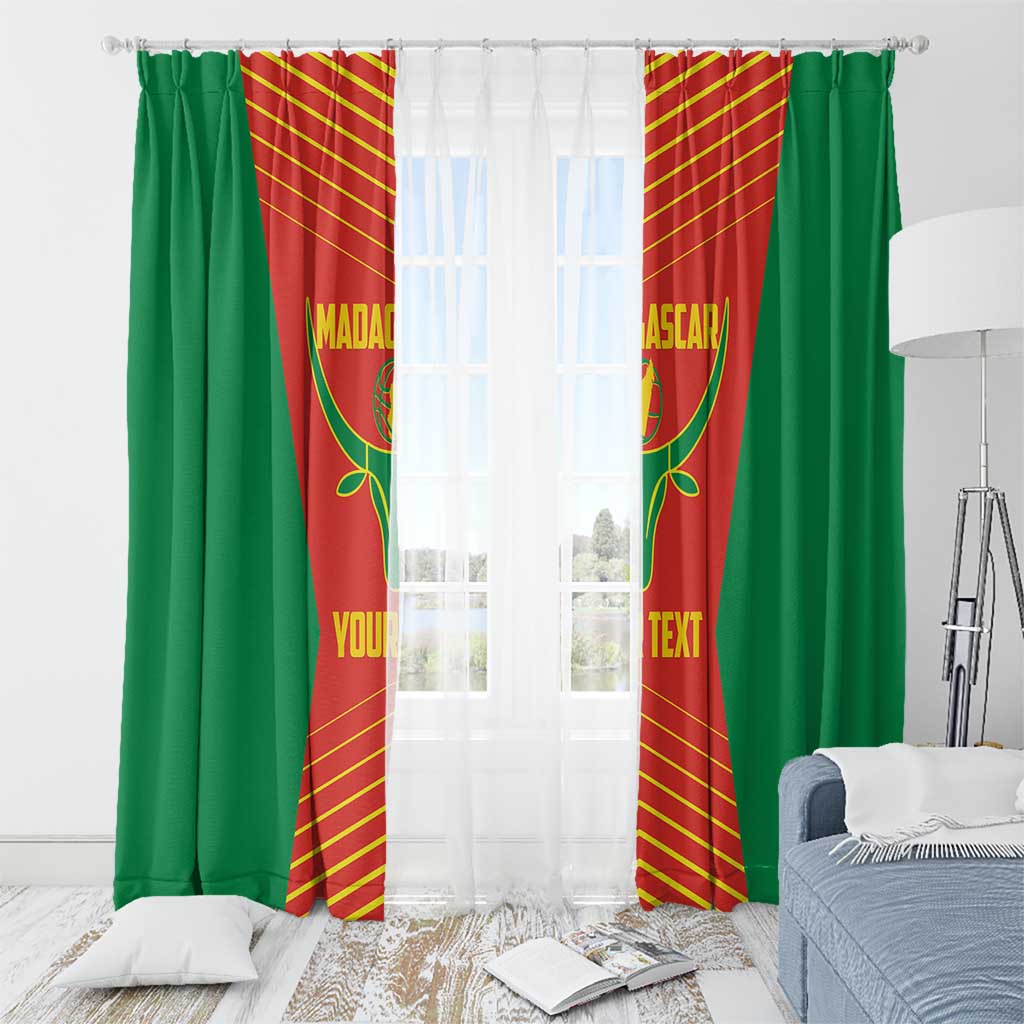 Madagascar Basketball Custom Window Curtain Come On Angel Manzano - Wonder Print Shop