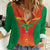 Madagascar Basketball Custom Women Casual Shirt Come On Angel Manzano - Wonder Print Shop