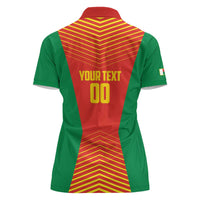 Madagascar Basketball Custom Women Polo Shirt Come On Angel Manzano - Wonder Print Shop