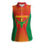 Madagascar Basketball Custom Women Sleeveless Polo Shirt Come On Angel Manzano - Wonder Print Shop
