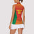 Madagascar Basketball Custom Women Sleeveless Polo Shirt Come On Angel Manzano - Wonder Print Shop