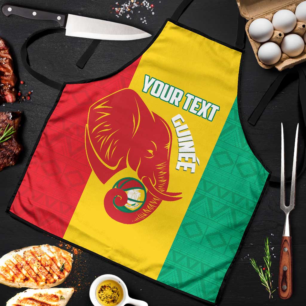 Guinea Basketball Custom Apron Syli Nationale African Pattern - Wonder Print Shop