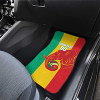 Guinea Basketball Custom Car Mats Syli Nationale African Pattern - Wonder Print Shop