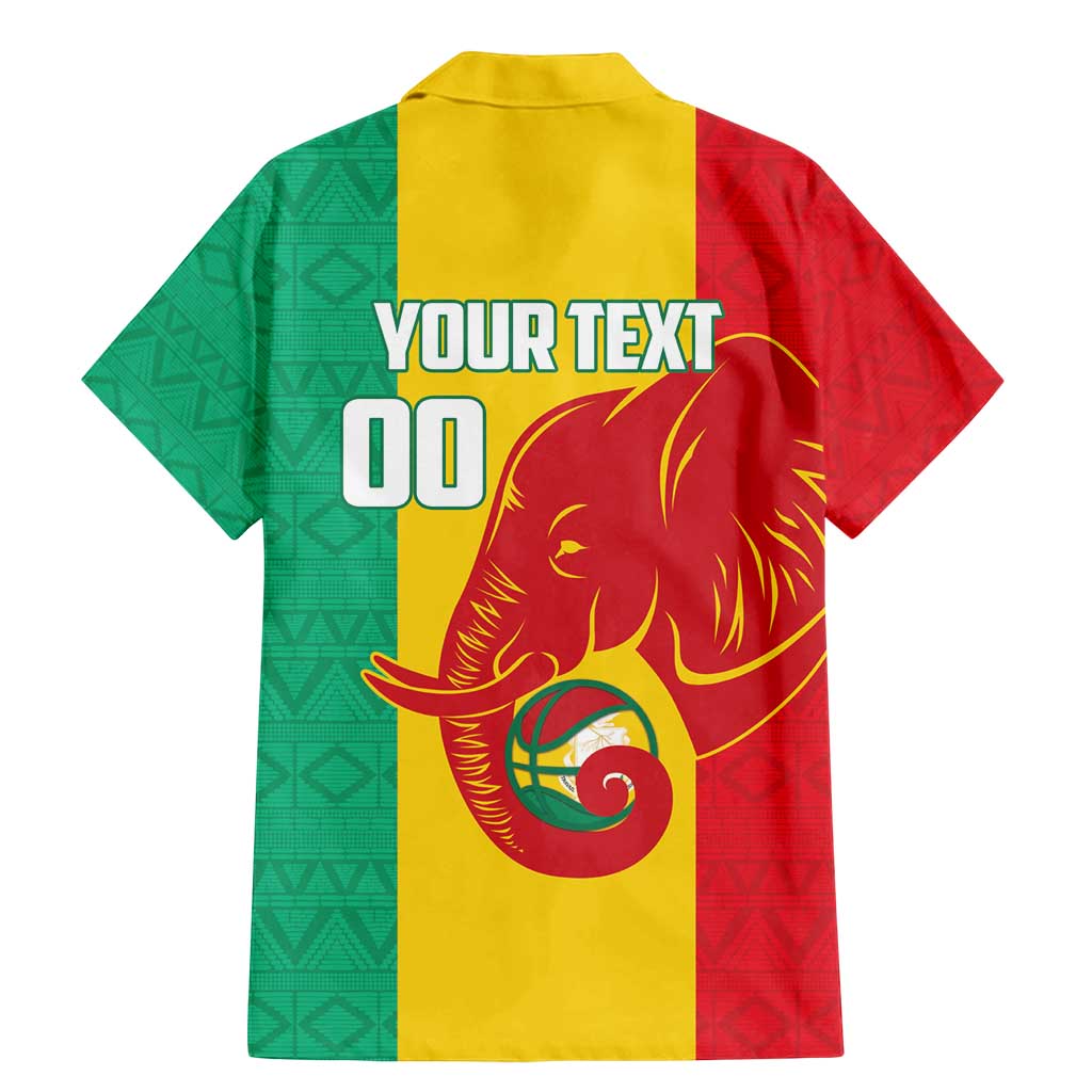 Guinea Basketball Custom Family Matching Mermaid Dress and Hawaiian Shirt Syli Nationale African Pattern - Wonder Print Shop