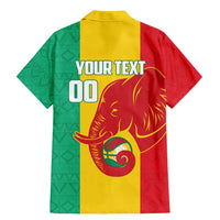 Guinea Basketball Custom Family Matching Mermaid Dress and Hawaiian Shirt Syli Nationale African Pattern - Wonder Print Shop