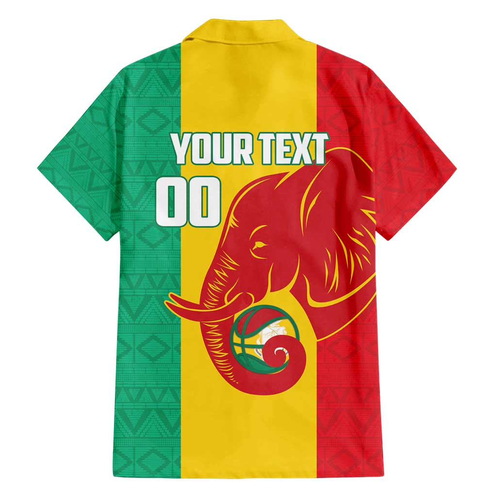 Guinea Basketball Custom Family Matching Puletasi and Hawaiian Shirt Syli Nationale African Pattern - Wonder Print Shop