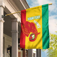 Guinea Basketball Custom Garden Flag Syli Nationale African Pattern - Wonder Print Shop