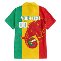 Guinea Basketball Custom Hawaiian Shirt Syli Nationale African Pattern - Wonder Print Shop