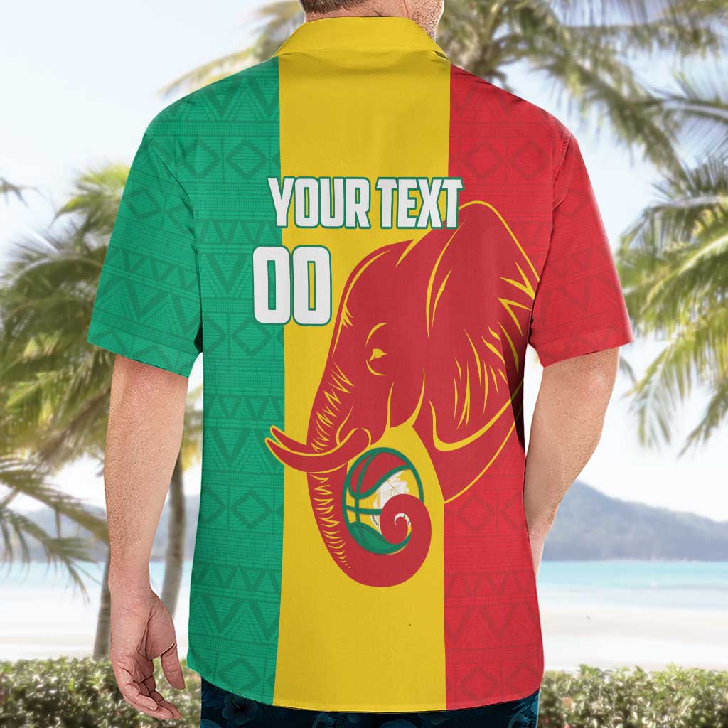 Guinea Basketball Custom Hawaiian Shirt Syli Nationale African Pattern - Wonder Print Shop