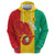 Guinea Basketball Custom Hoodie Syli Nationale African Pattern - Wonder Print Shop