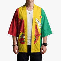 Guinea Basketball Custom Kimono Syli Nationale African Pattern - Wonder Print Shop