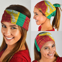 Guinea Basketball Custom Neck Gaiter Syli Nationale African Pattern - Wonder Print Shop
