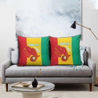 Guinea Basketball Custom Pillow Cover Syli Nationale African Pattern - Wonder Print Shop