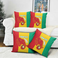 Guinea Basketball Custom Pillow Cover Syli Nationale African Pattern - Wonder Print Shop