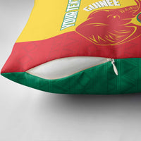 Guinea Basketball Custom Pillow Cover Syli Nationale African Pattern - Wonder Print Shop