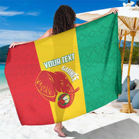 Guinea Basketball Custom Sarong Syli Nationale African Pattern - Wonder Print Shop
