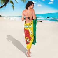 Guinea Basketball Custom Sarong Syli Nationale African Pattern - Wonder Print Shop