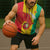 Guinea Basketball Custom Sleeveless Zip Hoodie Syli Nationale African Pattern - Wonder Print Shop