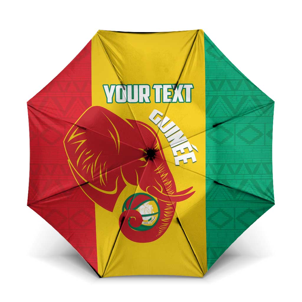 Guinea Basketball Custom Umbrella Syli Nationale African Pattern - Wonder Print Shop