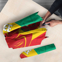 Guinea Basketball Custom Umbrella Syli Nationale African Pattern - Wonder Print Shop