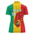 Guinea Basketball Custom Women Polo Shirt Syli Nationale African Pattern - Wonder Print Shop