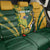 South Africa Australia Rugby Custom Back Car Seat Cover Springboks Wallabies Together - Wonder Print Shop
