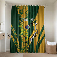 South Africa Australia Rugby Custom Bathroom Set Springboks Wallabies Together - Wonder Print Shop