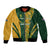 South Africa Australia Rugby Custom Bomber Jacket Springboks Wallabies Together - Wonder Print Shop