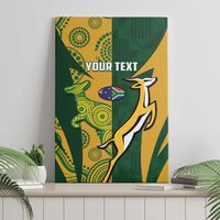 South Africa Australia Rugby Custom Canvas Wall Art Springboks Wallabies Together - Wonder Print Shop