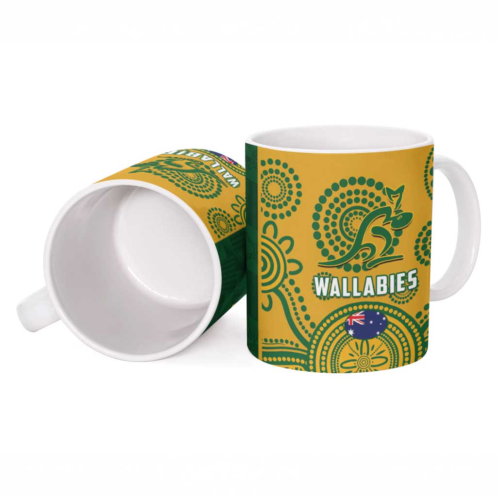 South Africa Australia Rugby Ceramic Mug Springboks Wallabies Together - Wonder Print Shop