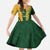 South Africa Australia Rugby Custom Family Matching Summer Maxi Dress and Hawaiian Shirt Springboks Wallabies Together - Wonder Print Shop