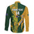 South Africa Australia Rugby Custom Family Matching Summer Maxi Dress and Hawaiian Shirt Springboks Wallabies Together - Wonder Print Shop