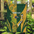 South Africa Australia Rugby Custom Garden Flag Springboks Wallabies Together - Wonder Print Shop