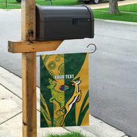 South Africa Australia Rugby Custom Garden Flag Springboks Wallabies Together - Wonder Print Shop