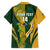 South Africa Australia Rugby Custom Hawaiian Shirt Springboks Wallabies Together - Wonder Print Shop