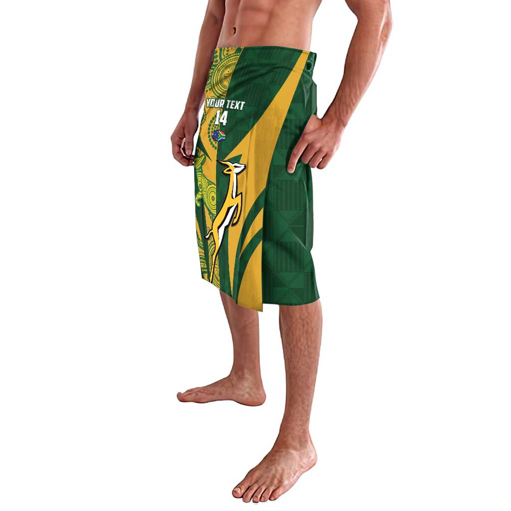 South Africa Australia Rugby Custom Lavalava Springboks Wallabies Together - Wonder Print Shop