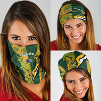 South Africa Australia Rugby Custom Neck Gaiter Springboks Wallabies Together - Wonder Print Shop