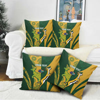 South Africa Australia Rugby Custom Pillow Cover Springboks Wallabies Together - Wonder Print Shop