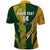 South Africa Australia Rugby Custom Polo Shirt Springboks Wallabies Together - Wonder Print Shop