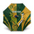 South Africa Australia Rugby Custom Umbrella Springboks Wallabies Together - Wonder Print Shop