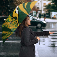 South Africa Australia Rugby Custom Umbrella Springboks Wallabies Together - Wonder Print Shop